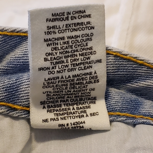 👖Avec Les Filles Distressed Denim Jeans - Picture 14 of 15